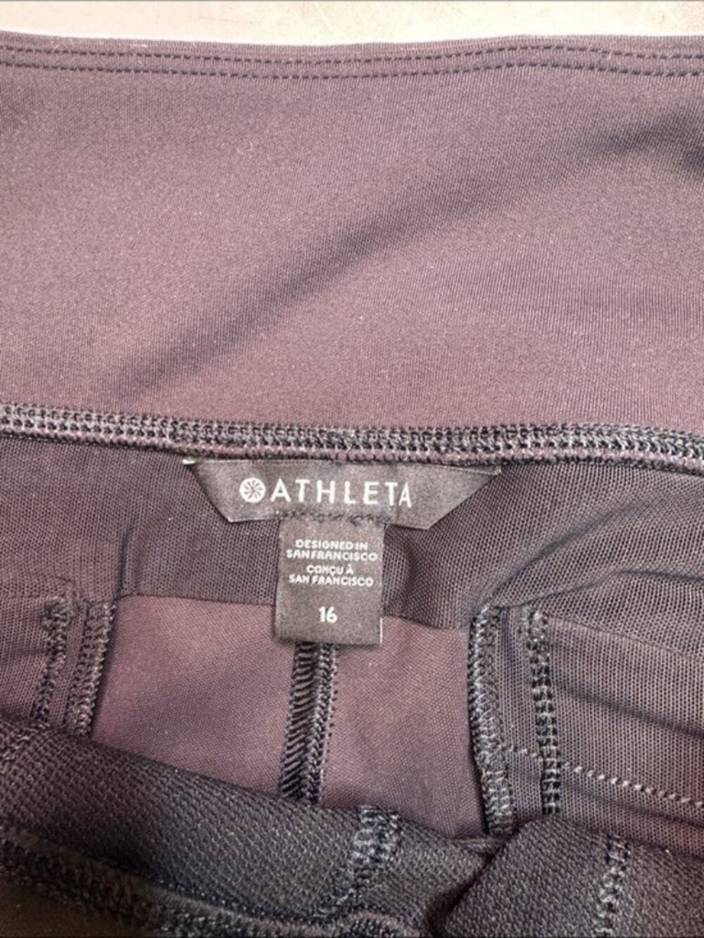 Athleta Headlands Hybrid High Rise Cargo Legging Size 16 - Picture 4 of 6